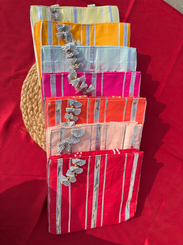 Gota Work Potli Bag (Pack of 10)